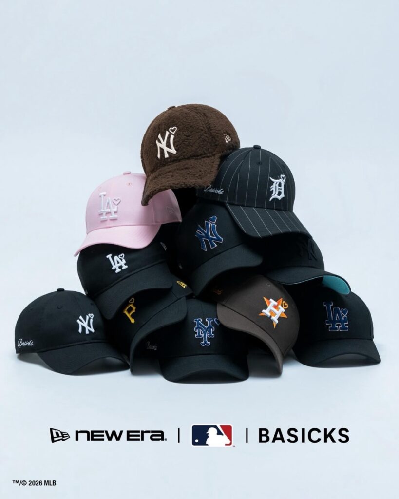 Goss!p｜BASICKSとニューエラがMLBとタッグ！新作キャップ登場