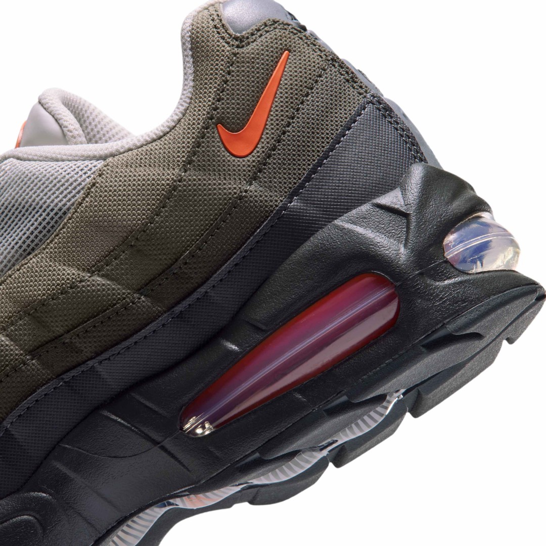 Goss!p｜NIKE AIR MAX 95 BIG BUBBLE “Dark Loden/Safety Orange” 発売情報