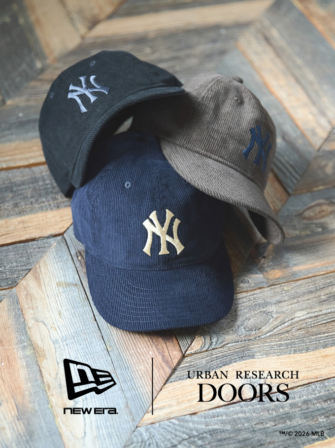 Goss!p｜アーバンリサーチ ドアーズとニューエラのコラボキャップが登場