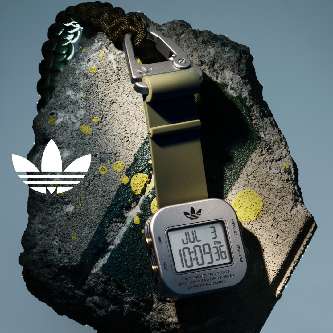 adidas Originals 初の2WAY時計「ADAPTIK ONE」11/27発売決定