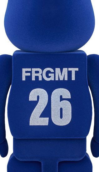 直営店限定！BE@RBRICK FRAGMENT FLOCKY Verが10/30発売
