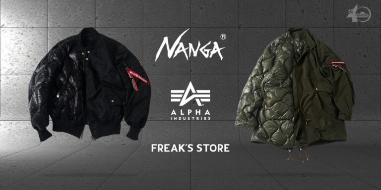 FREAK’S STORE×ALPHA INDUSTRIES×NANGA リバーシブル MA-1 & M-65 PARKA 2026年10月9日発売