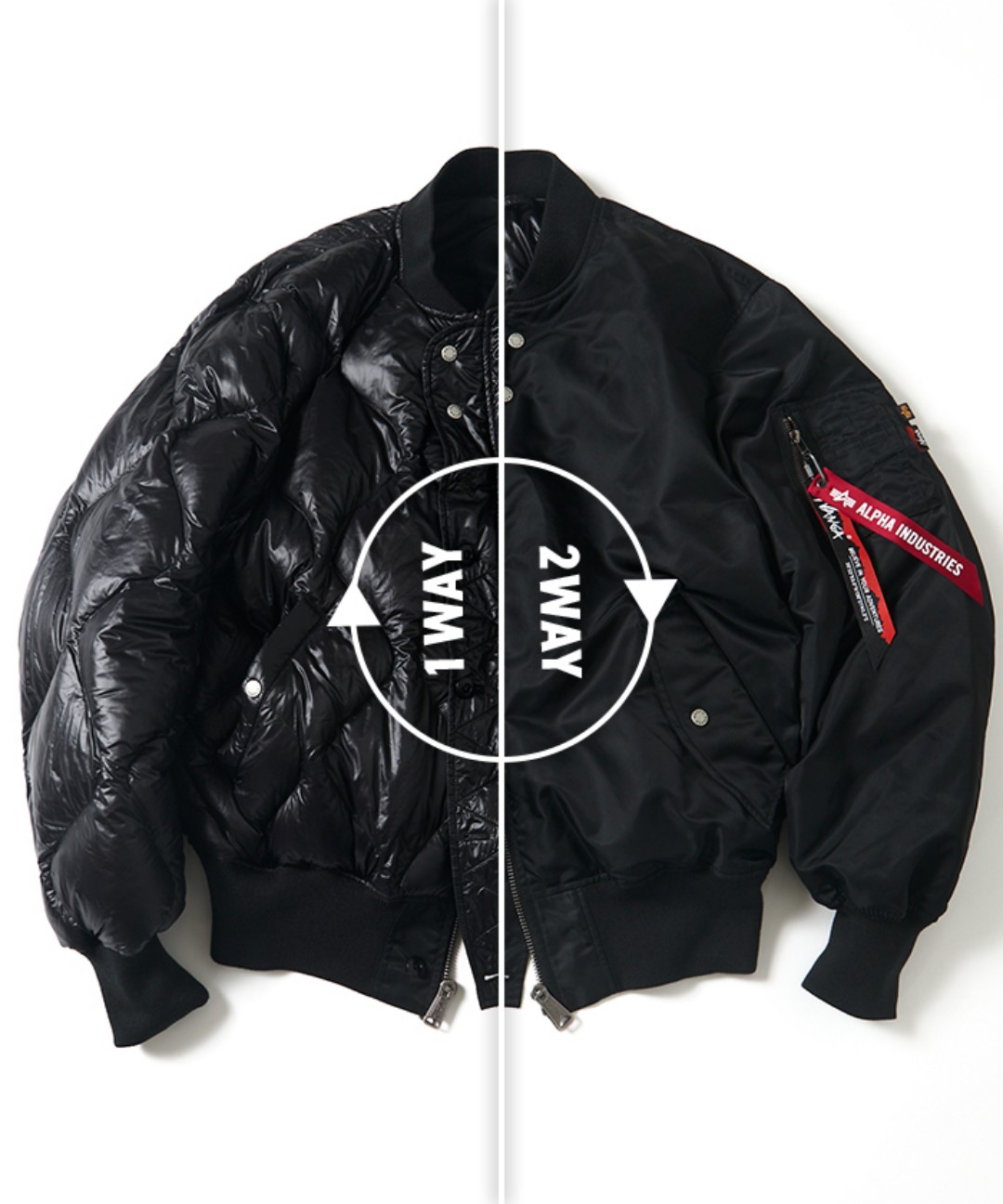 FREAK’S STORE×ALPHA INDUSTRIES×NANGAの新作発表！リバーシブルMA-1&M-65 PARKA