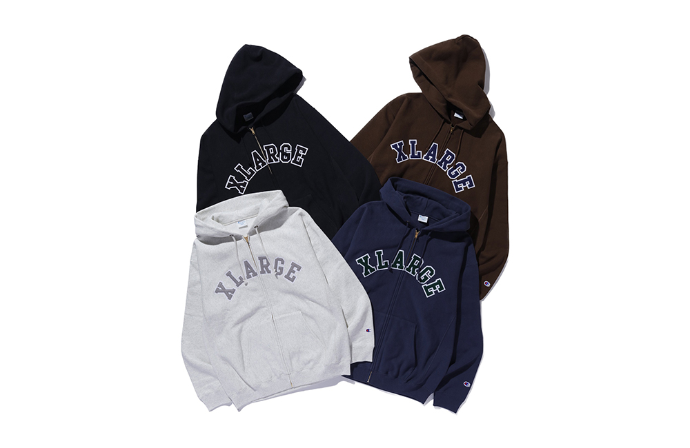 XLARGEとChampionの新作スウェットがついに登場！