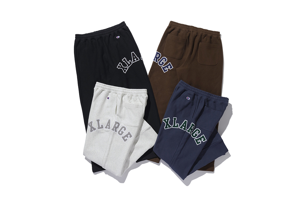 XLARGEとChampionの新作スウェットがついに登場！