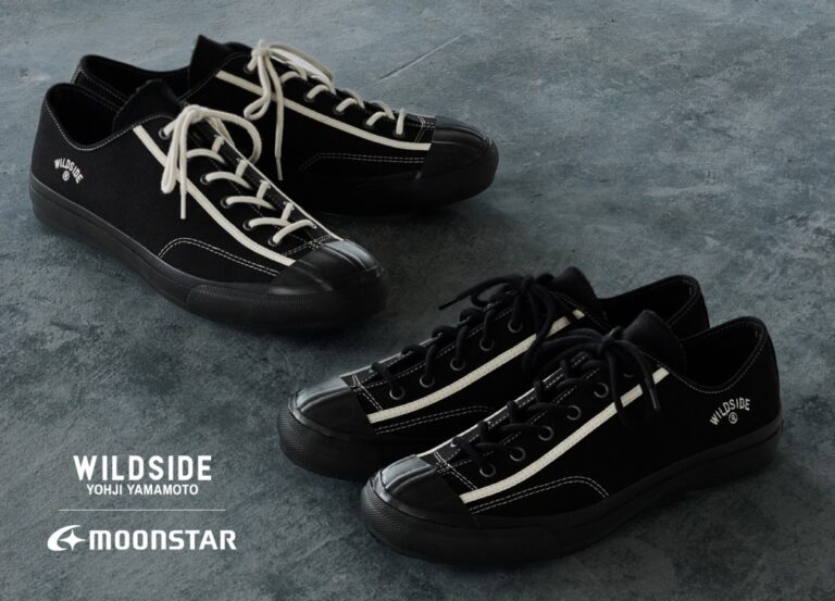 ヨウジヤマモト WILDSIDE × MOONSTAR COTTON CANVAS SNEAKERS 29,700円 10/14発売