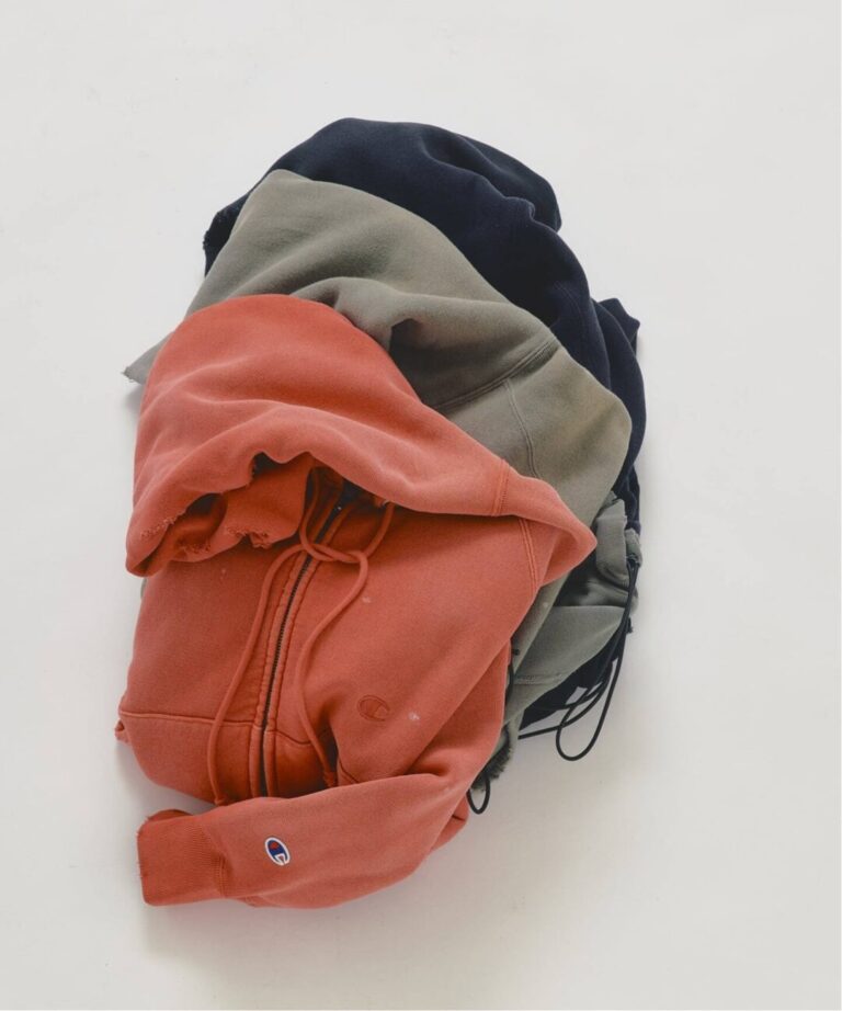 Goss!p｜Champion × JOURNAL STANDARD relume リバースウィーブ オーバーダイ ジップパーカー 2026年10月中旬発売