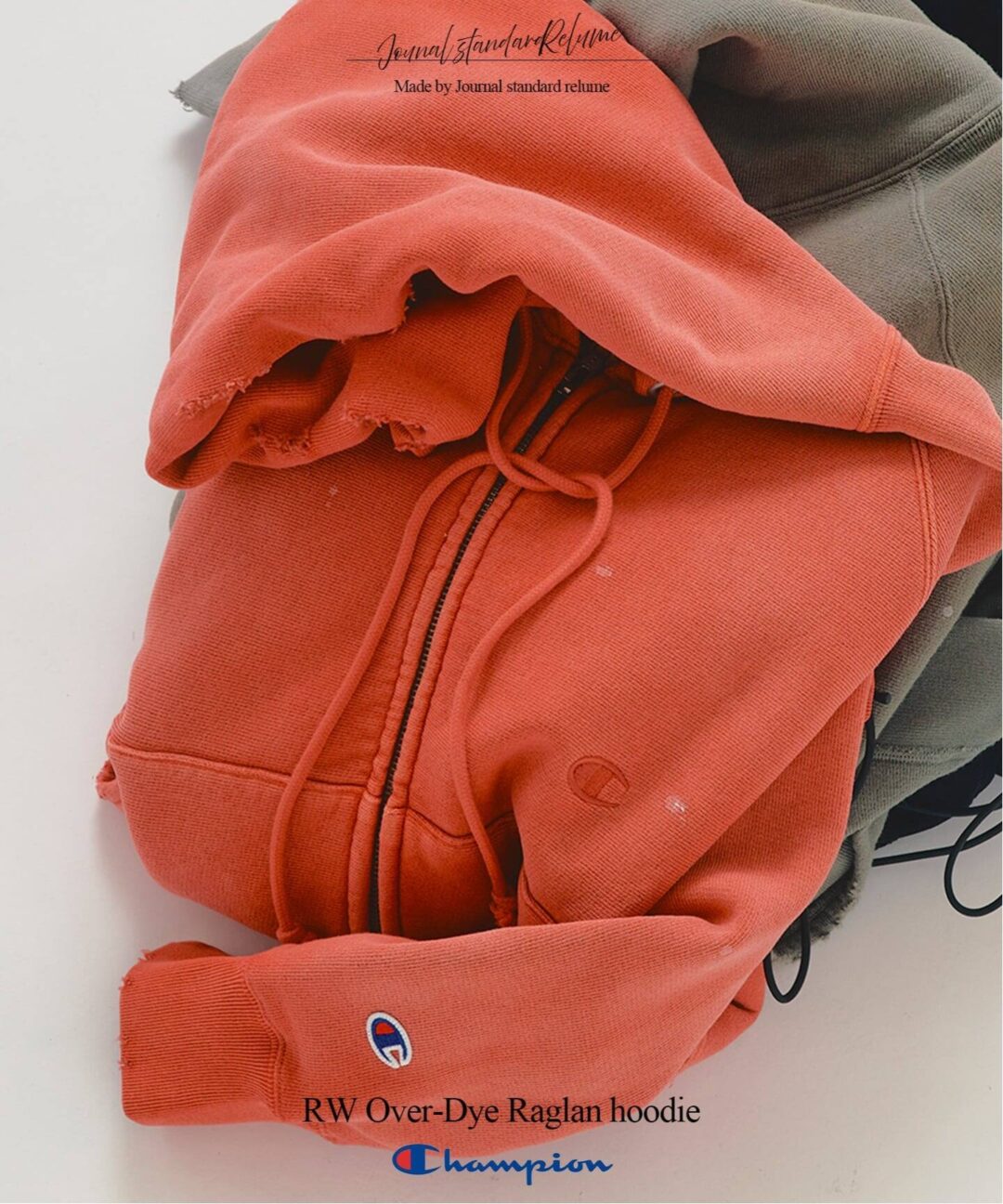 Goss!p｜ChampionとJOURNAL STANDARD relumeの別注アイテムが登場！
