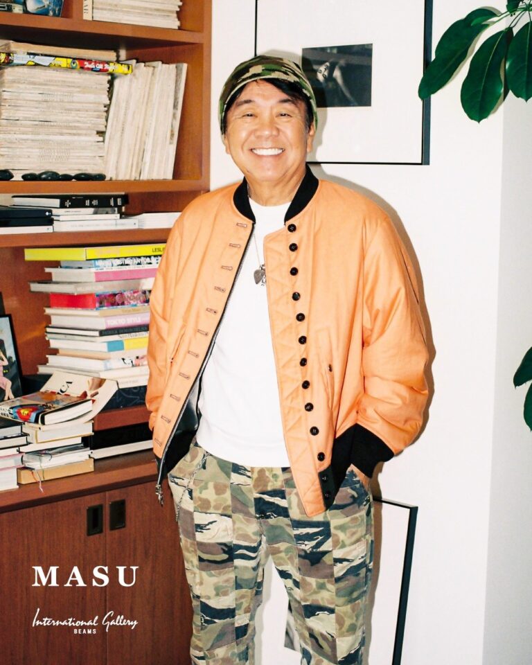Goss!p｜MASUとBEAMSのコラボ！「HALF CENTURY BOMBER JACKET」を発表