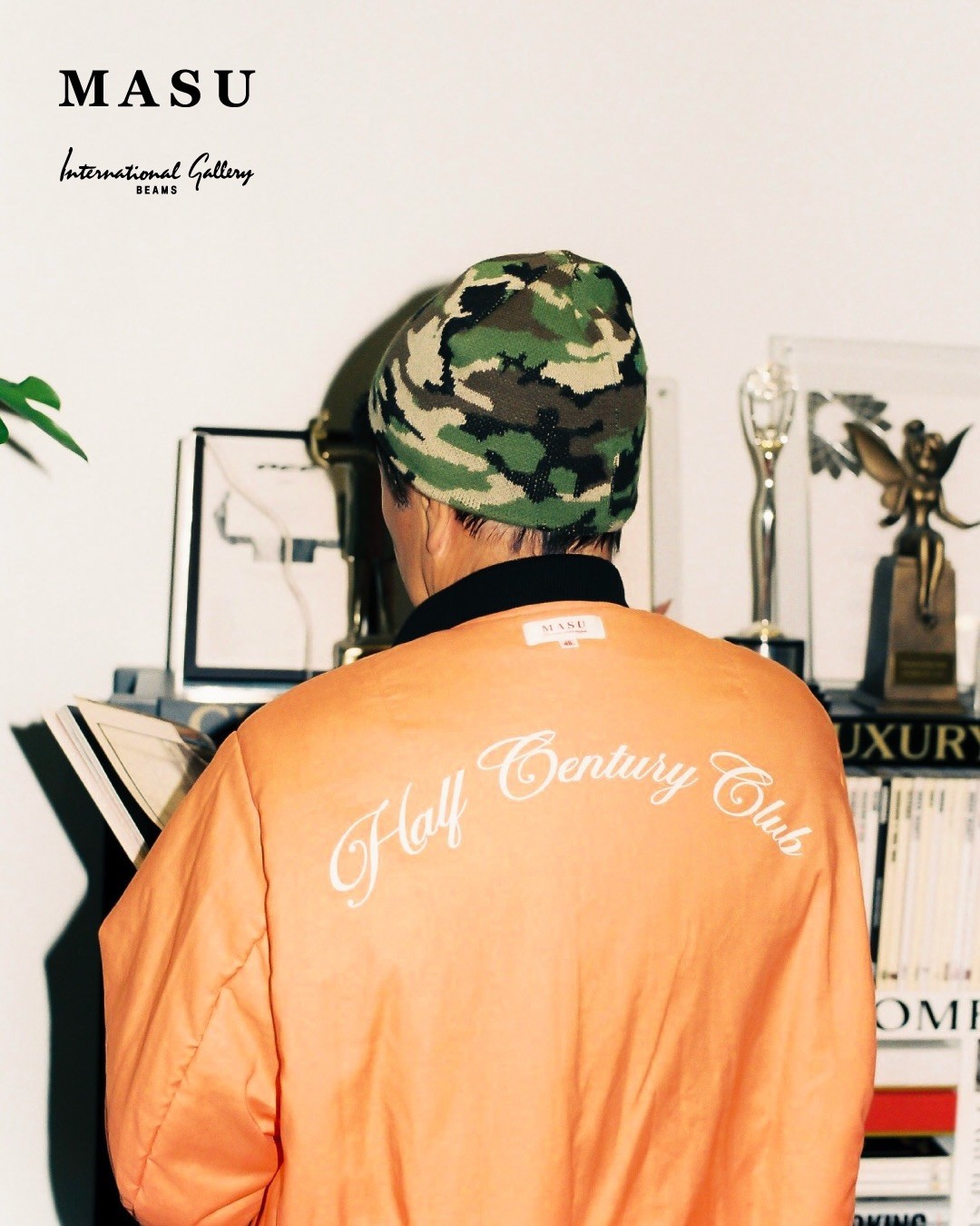 Goss!p｜MASUとBEAMSのコラボ！「HALF CENTURY BOMBER JACKET」を発表