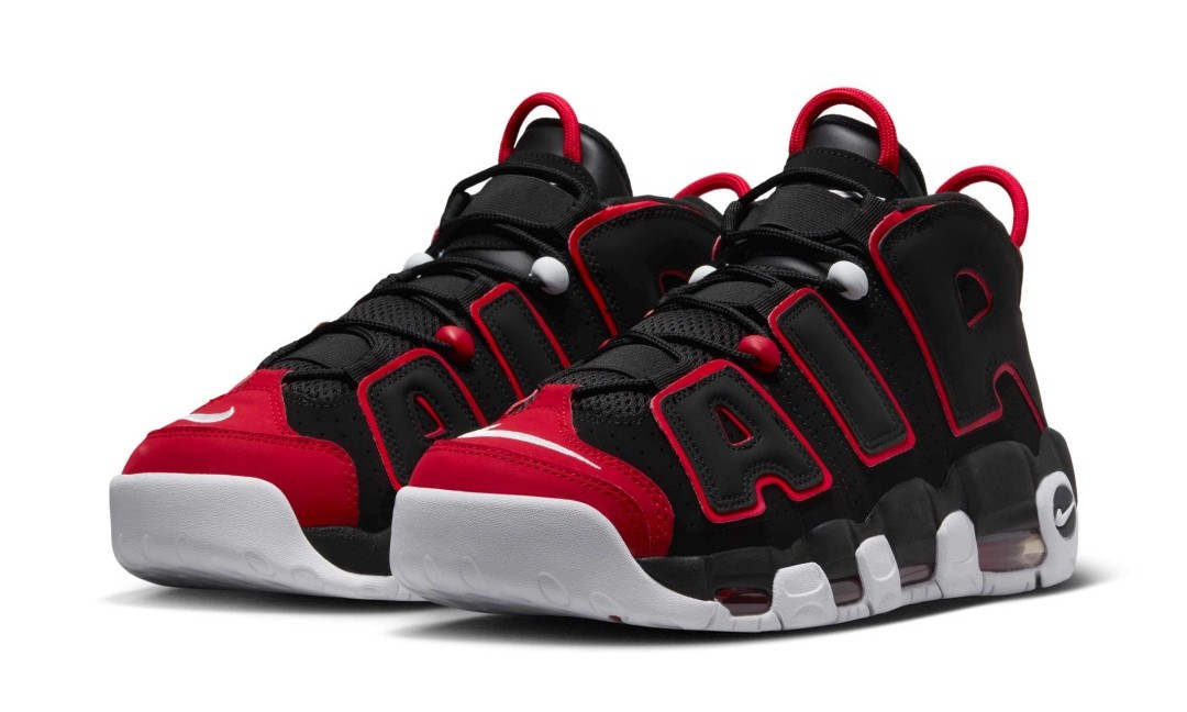 NIKE AIR MORE UPTEMPO “Black/University Red”が10月9日登場！