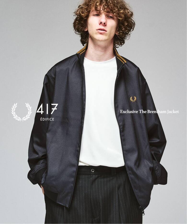 417 EDIFICEとFRED PERRYの別注ブレンサムジャケットが登場