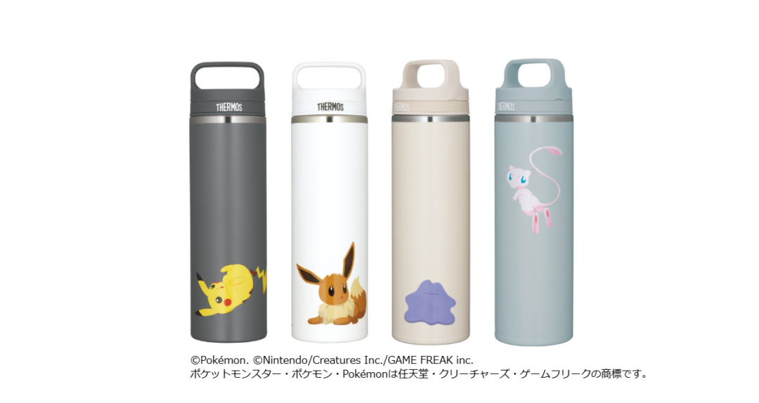 サーモス×ポケモンの真空断熱マグと保冷バッグが登場！