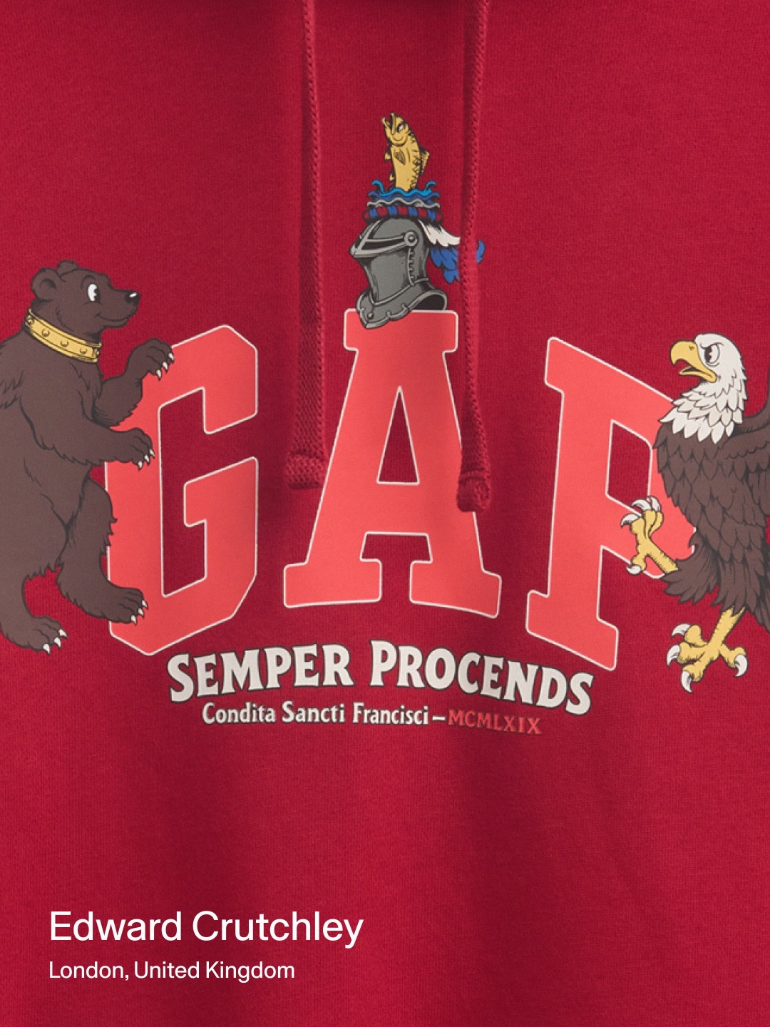 Gapが新作ロゴフーディーを10月20日に発売