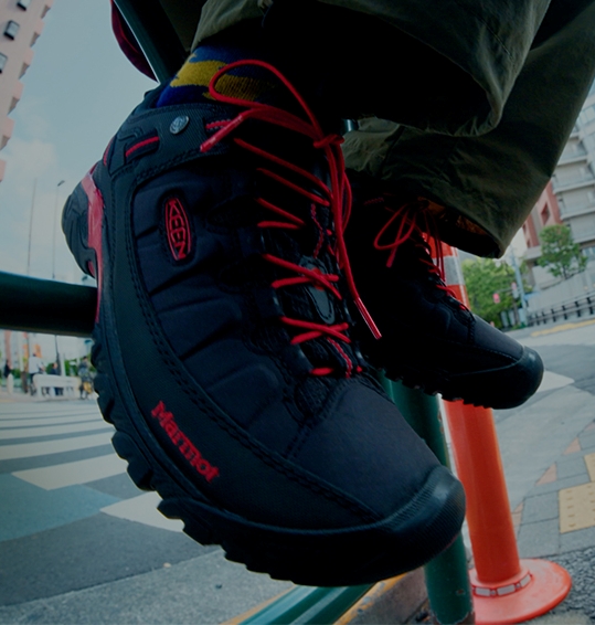 KEENとMarmotが初コラボ！「Targhee EXP WP」の詳細