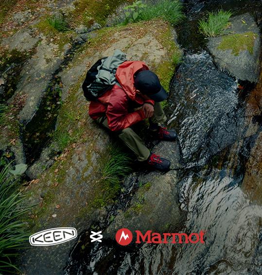 KEENとMarmotが初コラボ！「Targhee EXP WP」の詳細