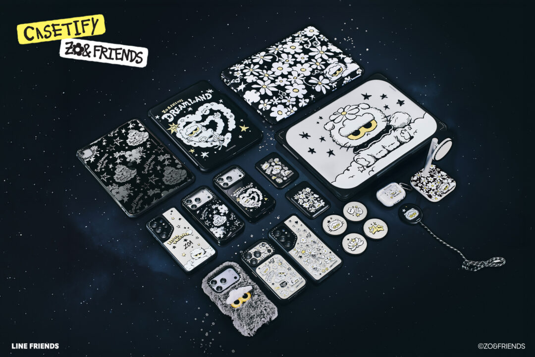 CASETiFY×ZO&FRIENDSの新コレクションが10月8日登場！