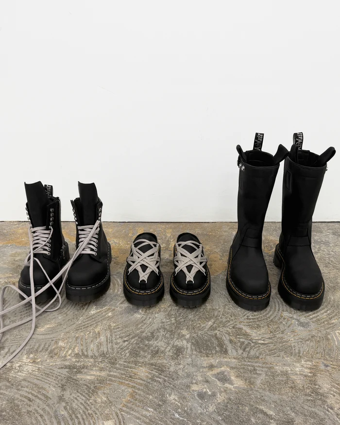 Goss!p｜Dr. MartensとRICK OWENSのコラボ新作ブーツが登場