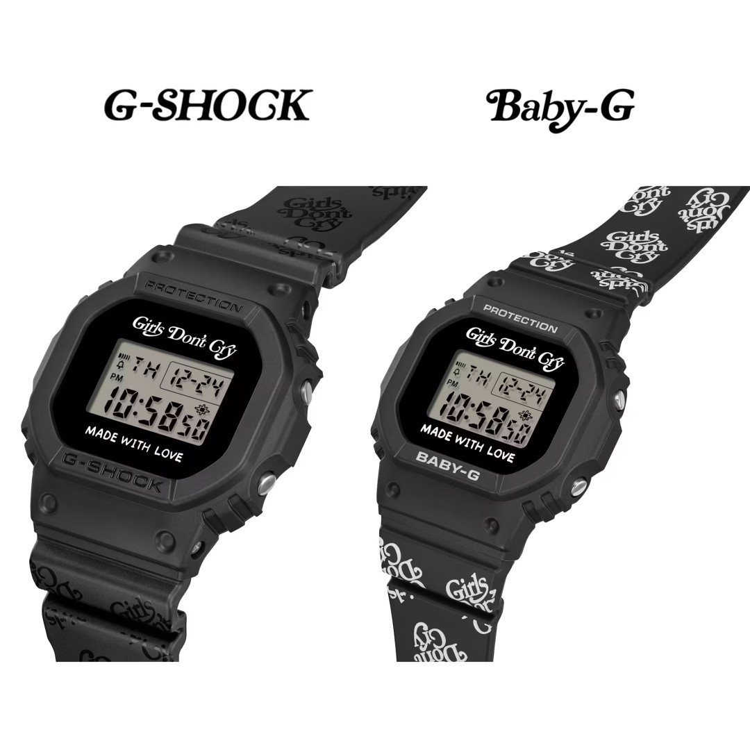 Girls Don’t Cry × G-SHOCK/BABY-G コラボモデルが11月発売予定