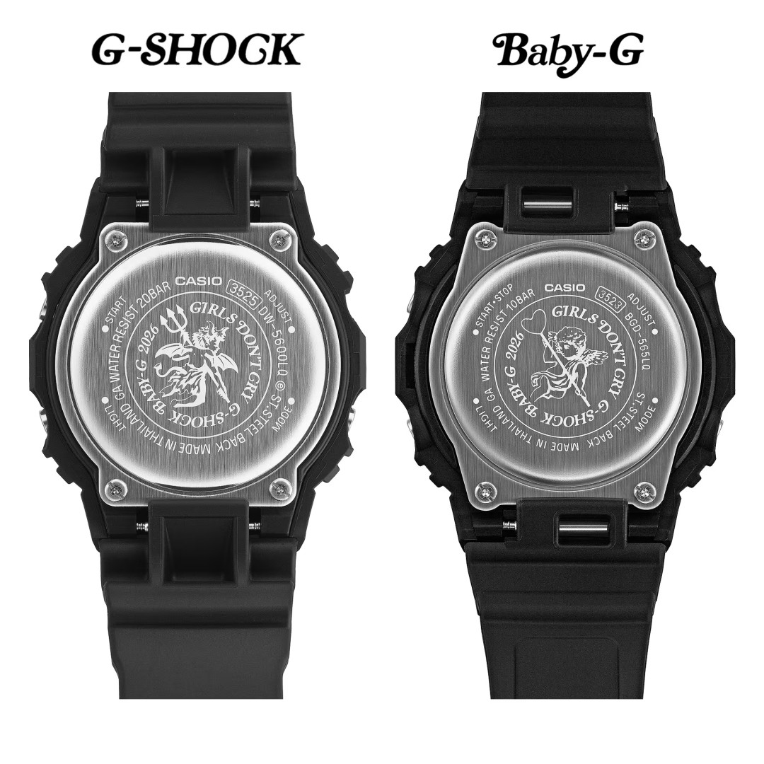 Girls Don’t Cry × G-SHOCK/BABY-G コラボモデルが11月発売予定