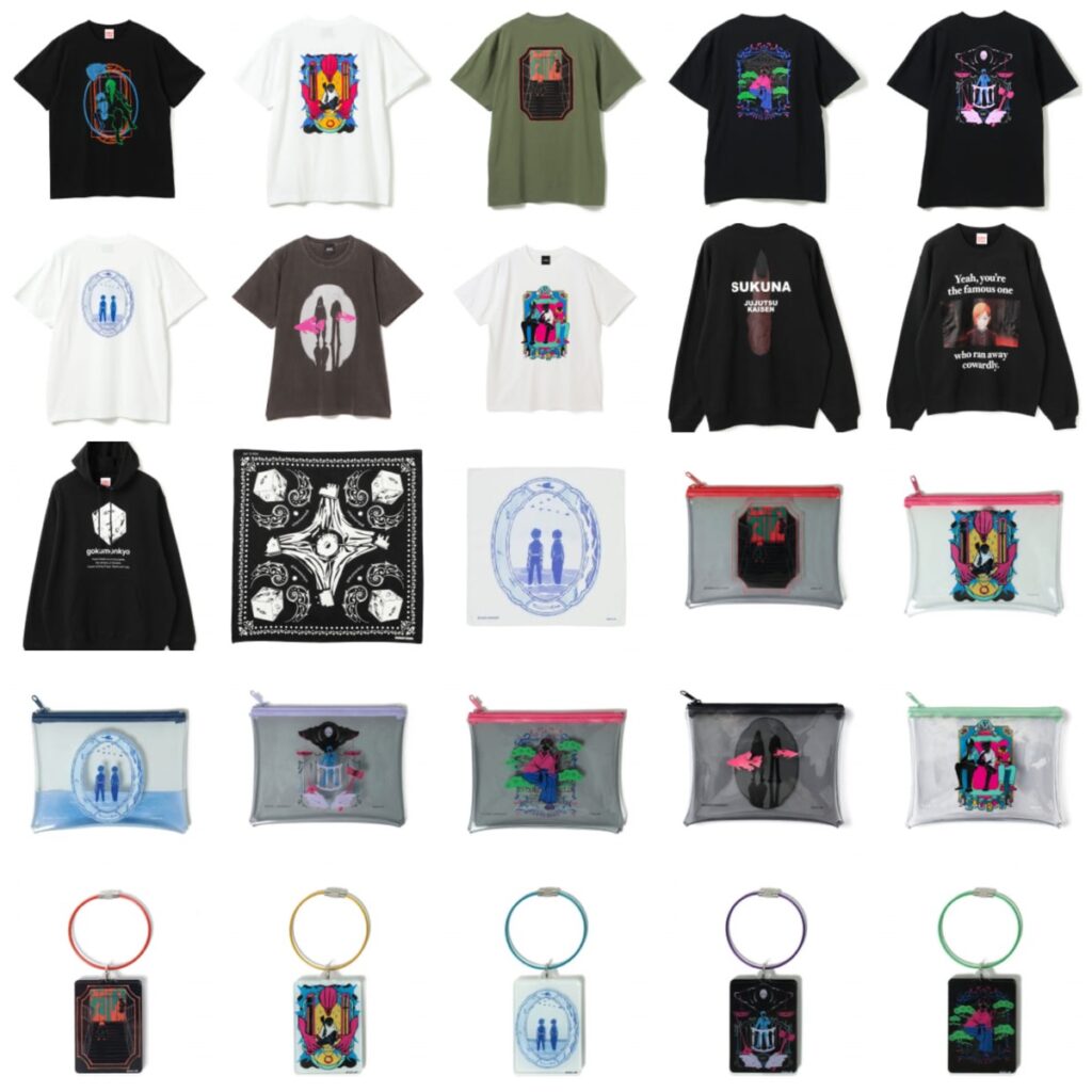 Goss!p｜BEAMS MANGARTと『呪術廻戦』のコラボ再販決定