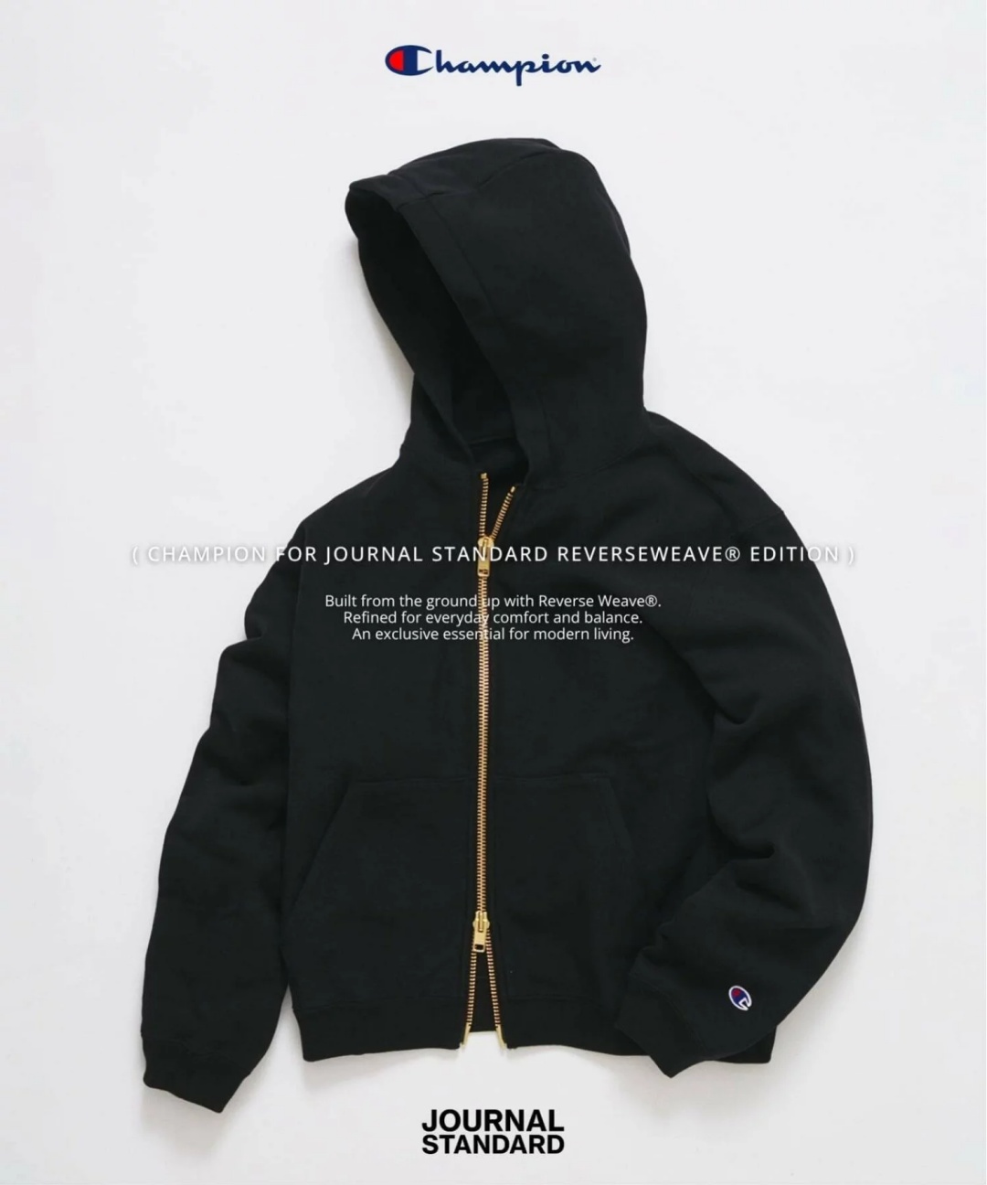 JOURNAL STANDARD × Champion 別注アイテムが登場！