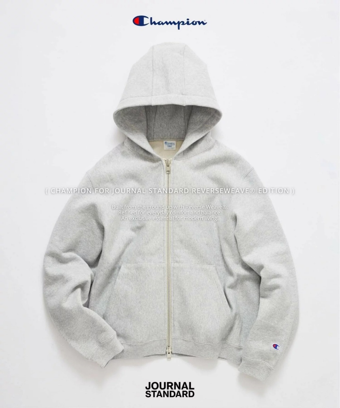 JOURNAL STANDARD × Champion 別注アイテムが登場！