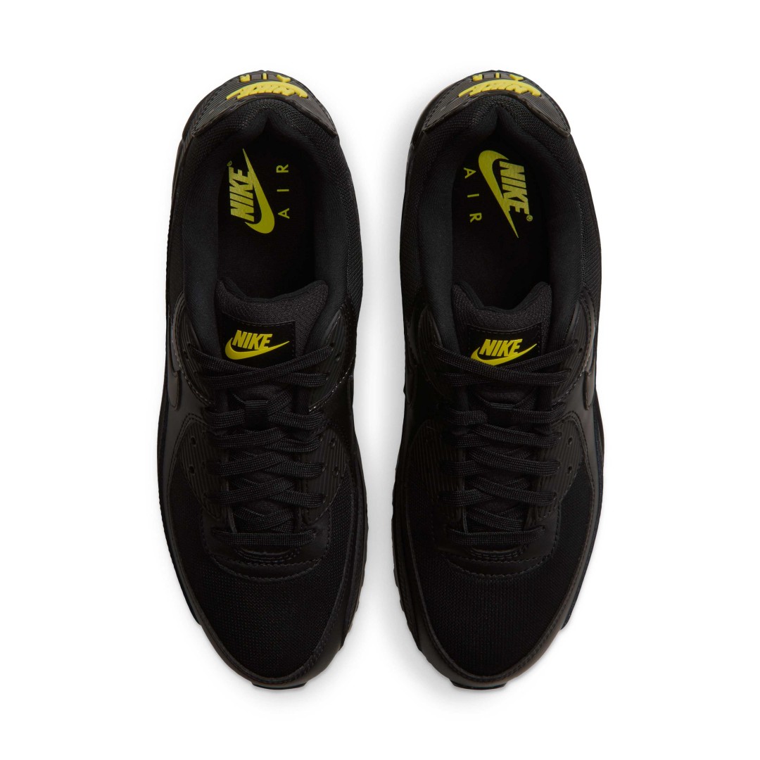 2026年10月23日発売 NIKE AIR MAX 90 “Black/Chrome Yellow”