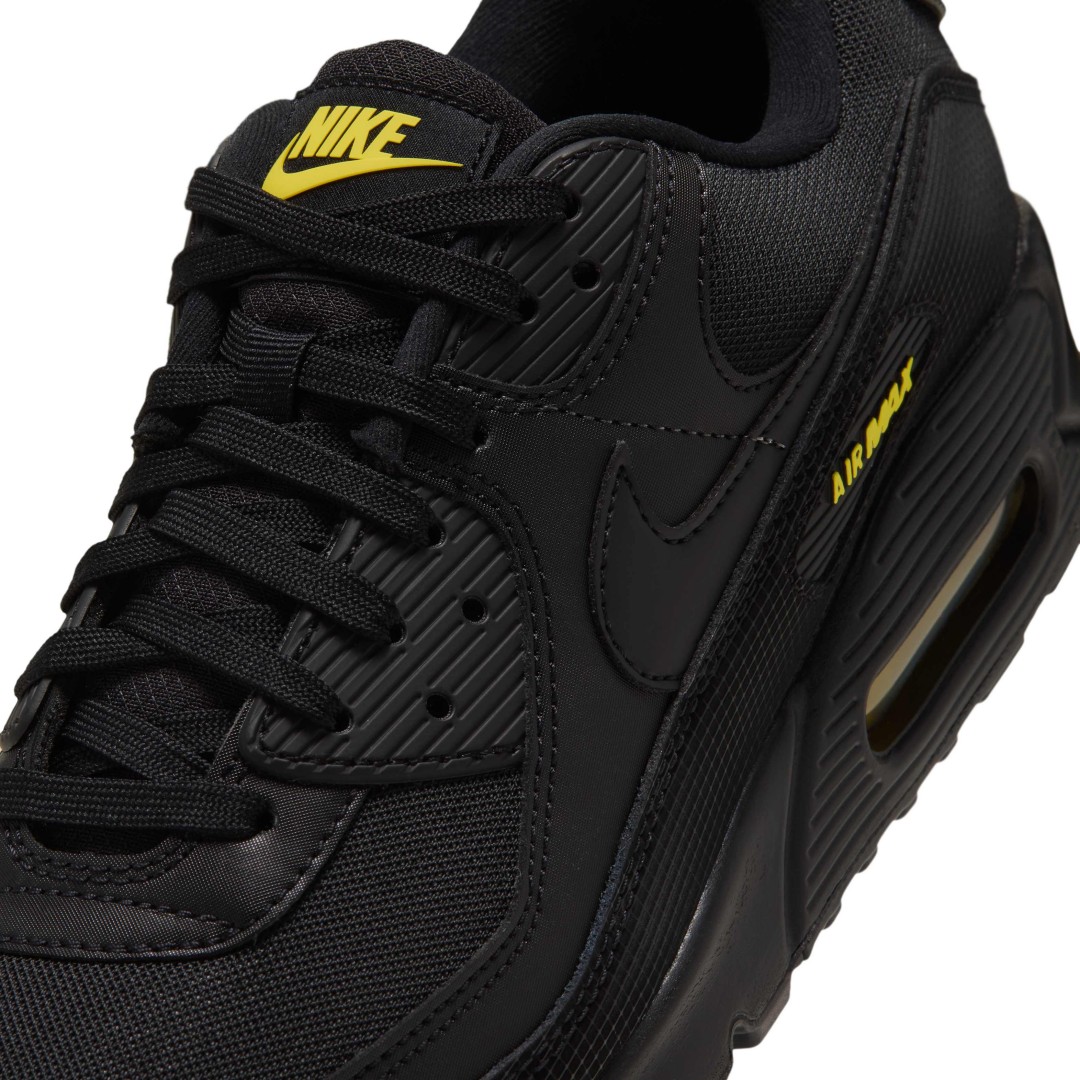 2026年10月23日発売 NIKE AIR MAX 90 “Black/Chrome Yellow”