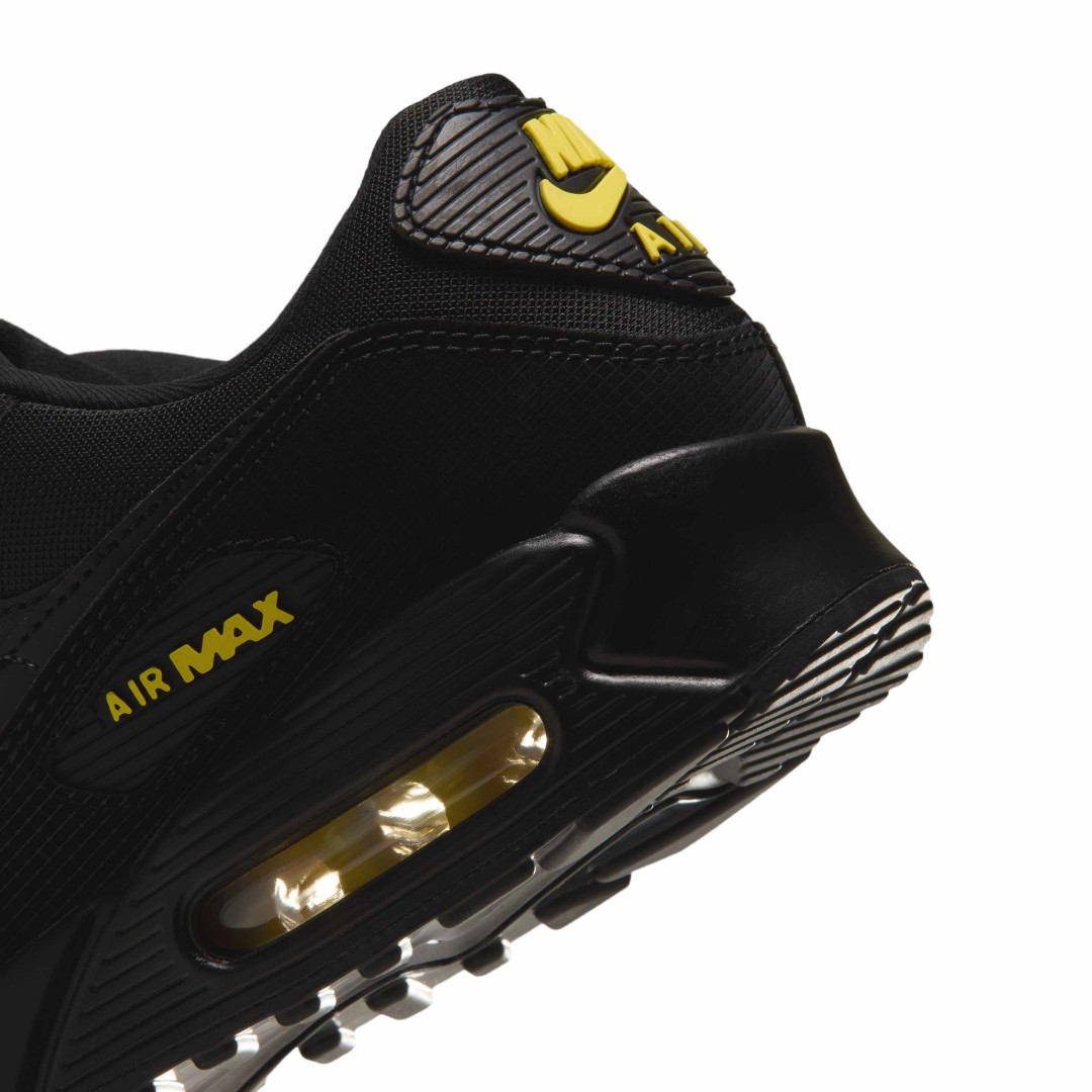 2026年10月23日発売 NIKE AIR MAX 90 “Black/Chrome Yellow”