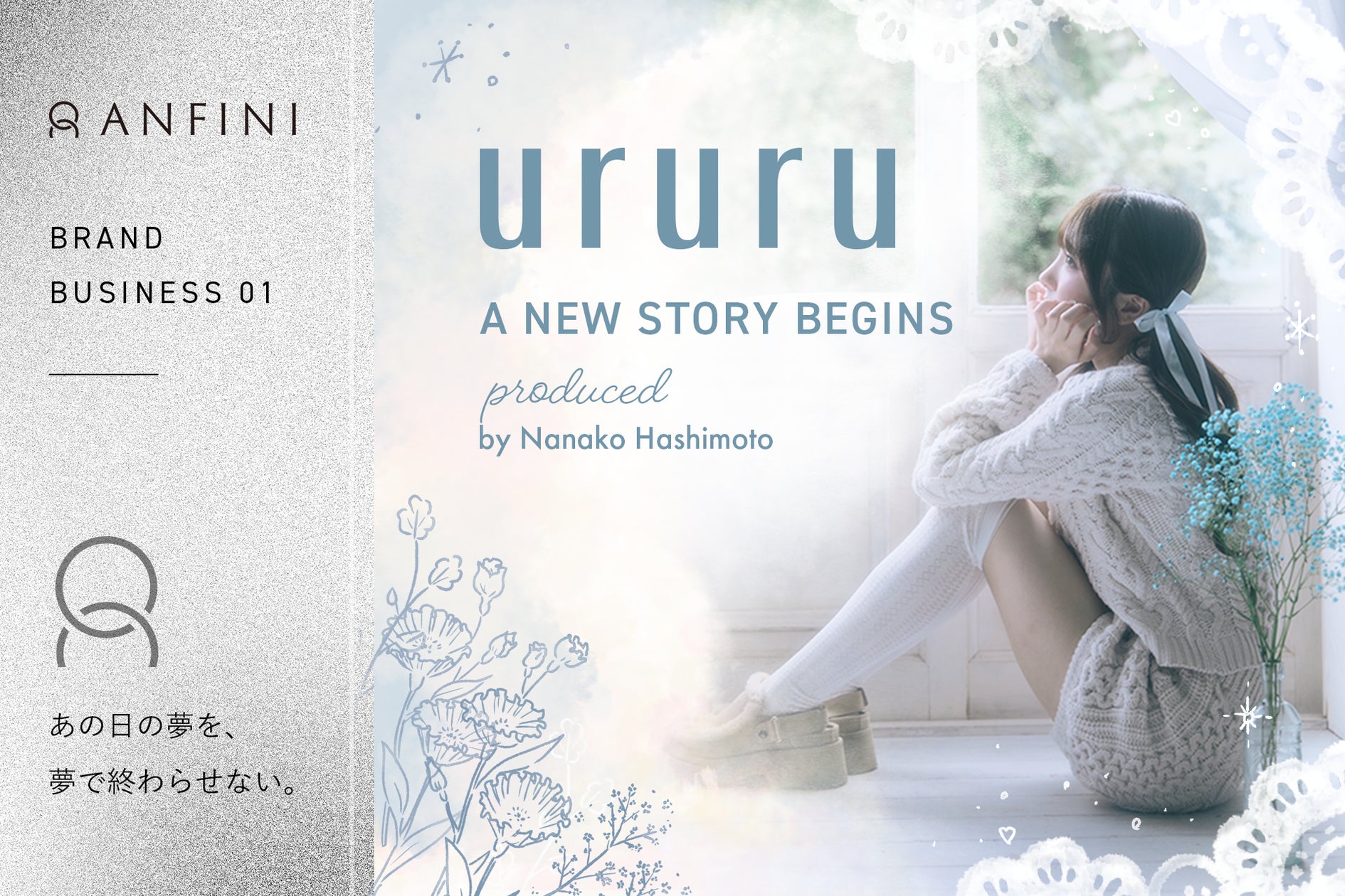 新ブランド「ururu」が登場！アパレルシーンに新風を吹き込む