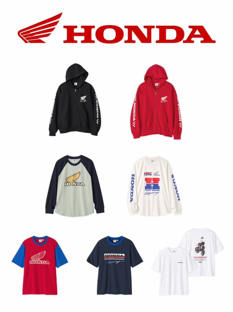 GU x HONDA コラボレーション モトクロスコレクション 2027年1月4日発売