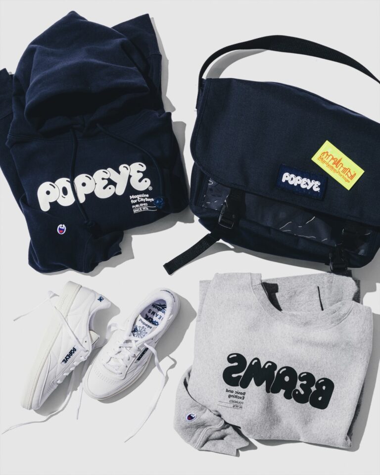 BEAMS × POPEYE 50周年コラボレーション 2026年10月9日発売