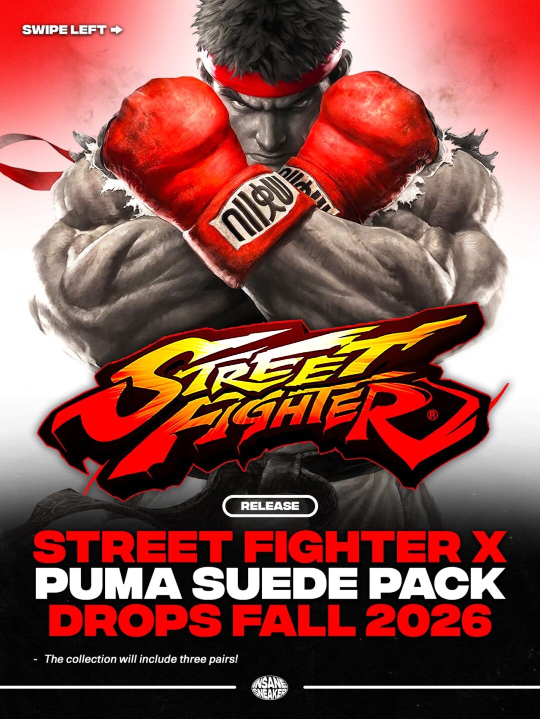 Goss!p｜ストリートファイターとPUMAがコラボ！新作スエードコレクション登場