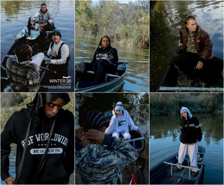 HUF スヌーピー コラボ 2026 WINTER COLLECTION 10月23日発売