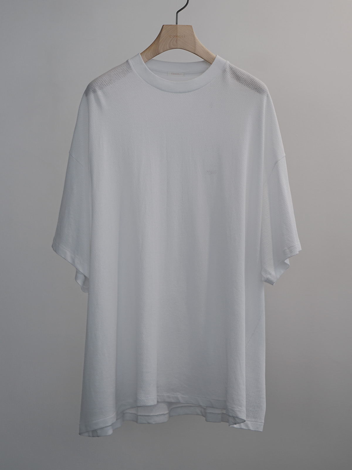 COMOLI コットンメッシュ S/S Tシャツ B01-05036D01-05033 2026年発売