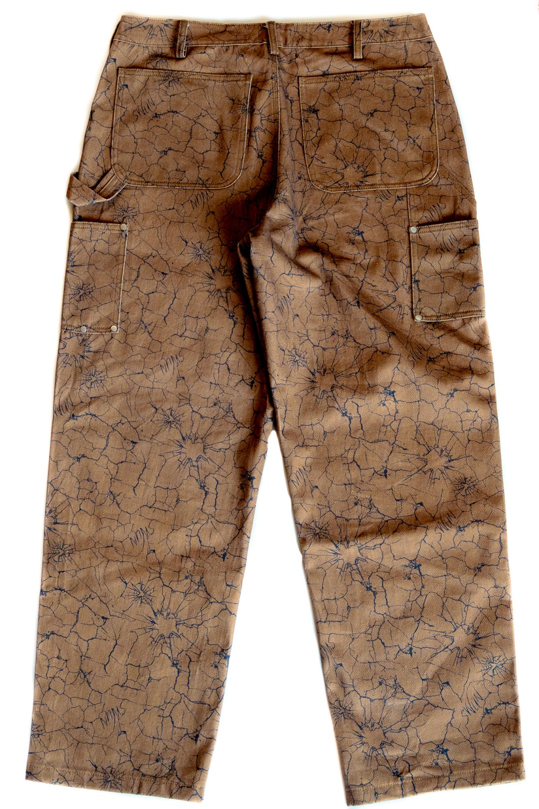 新作ダブルニーパンツ S.W.U.N「Cracked Double Knee Pants」登場