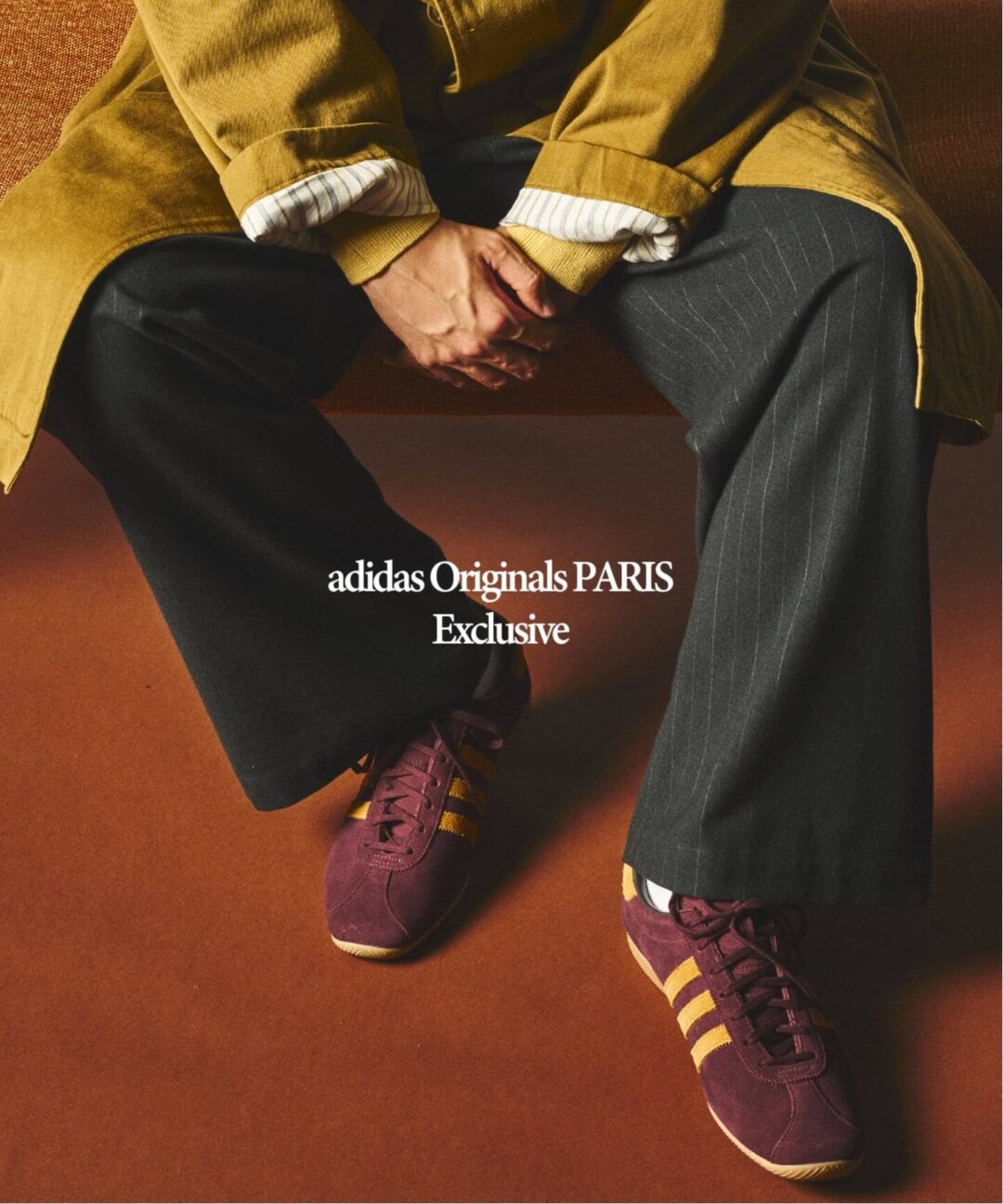Goss!p｜国内417 EDIFICE限定 adidas Originals PARIS “Burgundy”が登場！