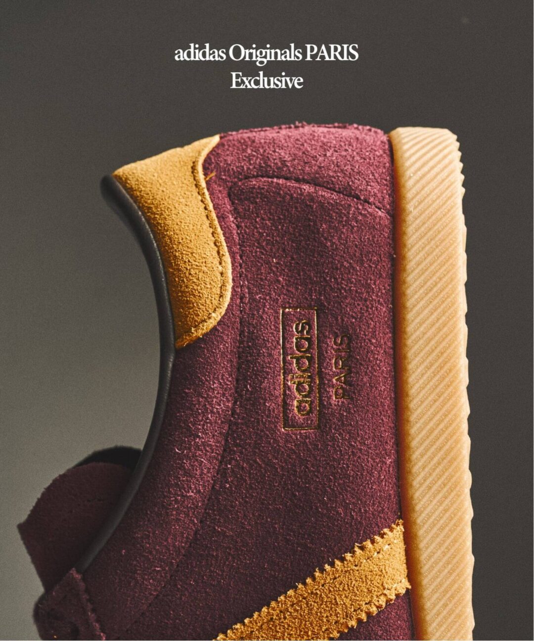 Goss!p｜国内417 EDIFICE限定 adidas Originals PARIS “Burgundy”が登場！