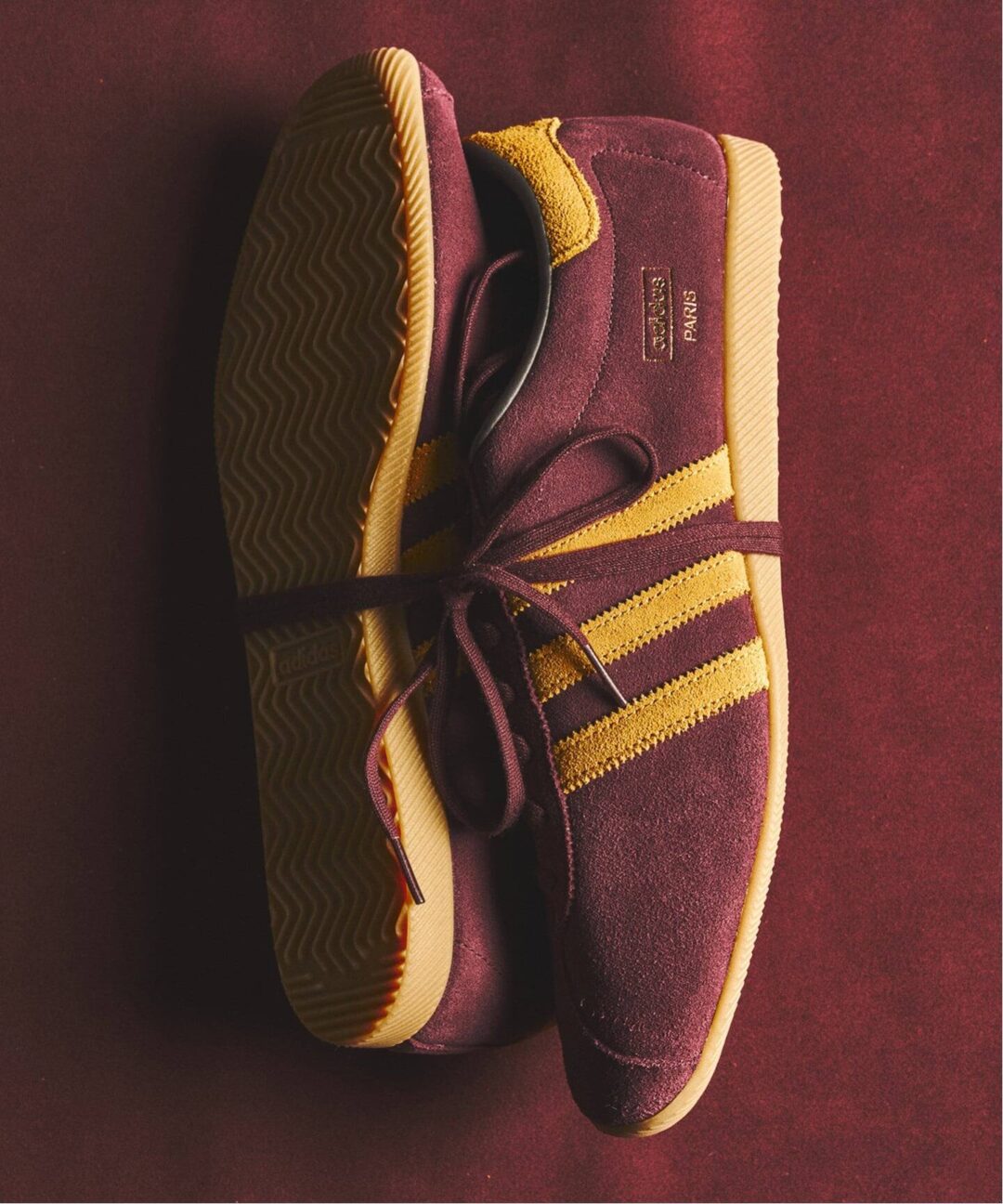 Goss!p｜国内417 EDIFICE限定 adidas Originals PARIS “Burgundy”が登場！