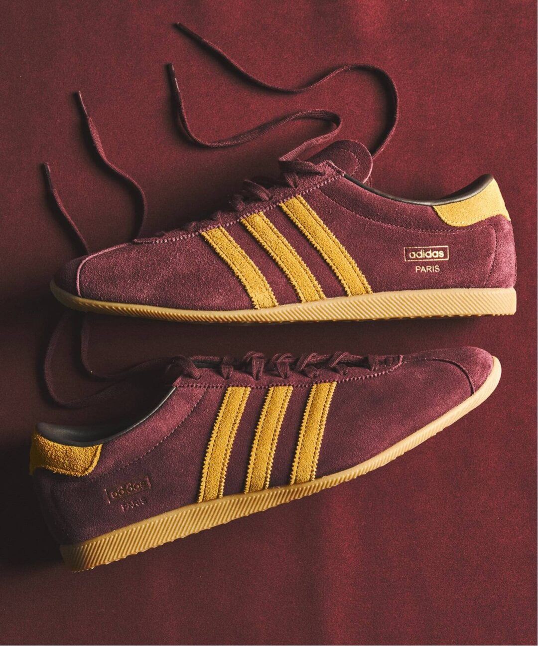 Goss!p｜国内417 EDIFICE限定 adidas Originals PARIS “Burgundy”が登場！