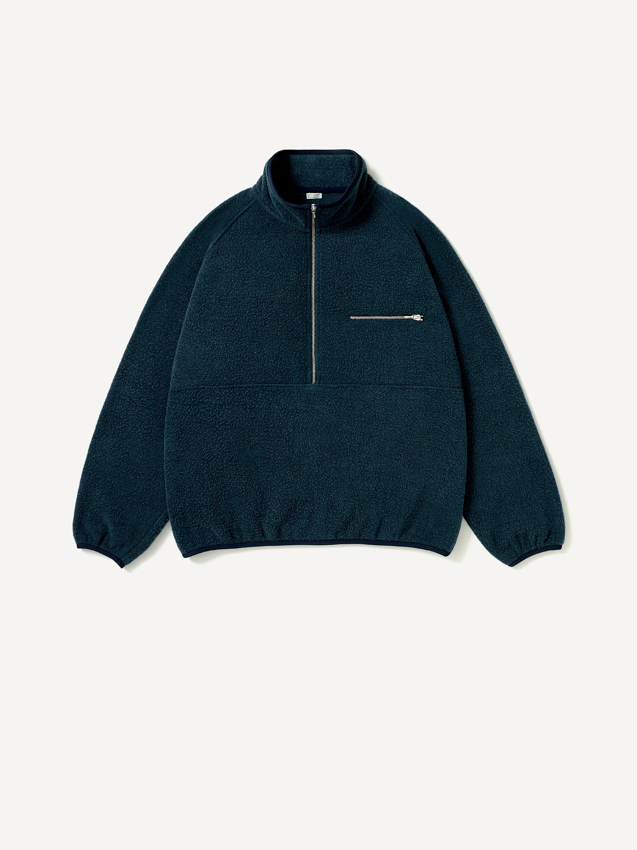 A.PRESSE ヴィンテージシルクフリースハーフZIPジャケット 26AAP-01-29 価格¥1,400