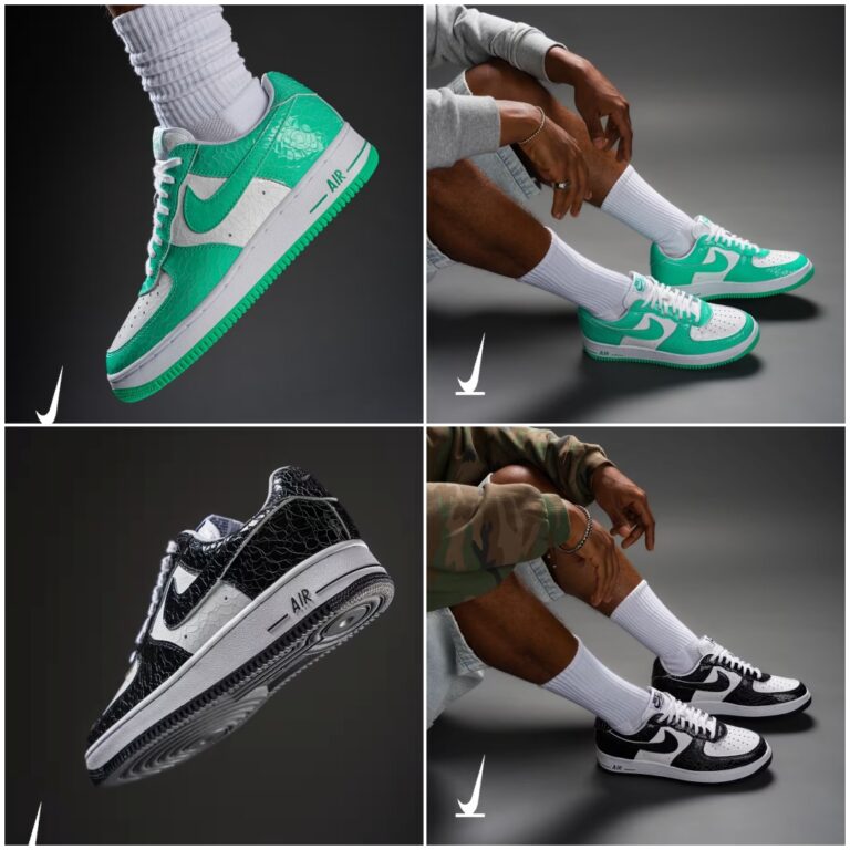 NIKE AIR FORCE 1 LOW “Cracked Leather Pack/Black/Green” (JA0248-001/JA0248-300)が2026年10月17日に発売!