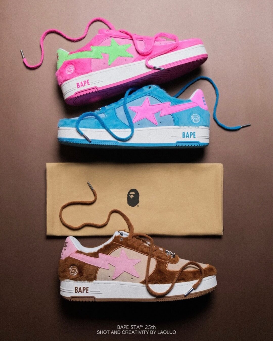 Goss!p｜BAPE STA 25周年コレクション ふわふわモデルが登場予定