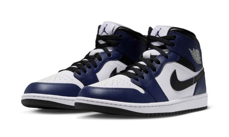 Goss!p｜新作！NIKE AIR JORDAN 1 MID “ホワイト/カレッジネイビー”が登場