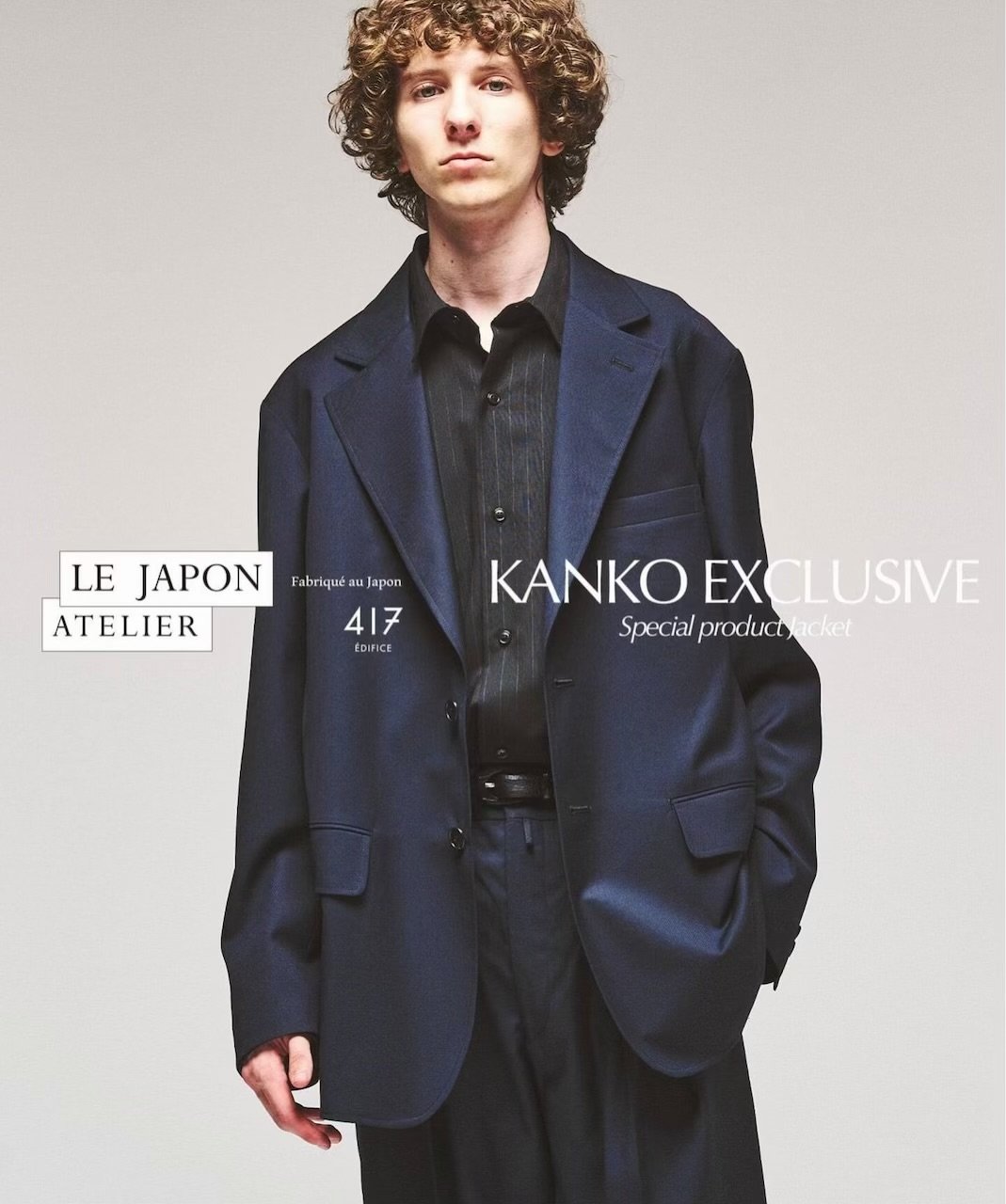 Goss!p｜KANKO x 417 EDIFICEコラボ第2弾ジャケット＆パンツが登場！