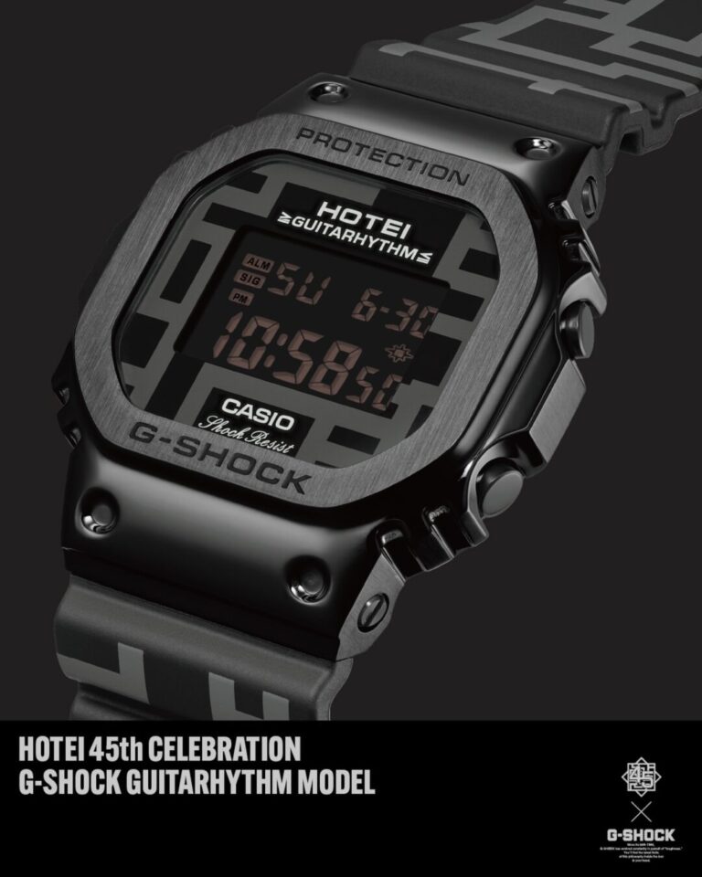 Goss!p｜G-SHOCK × 布袋寅泰の新作が秋に登場！