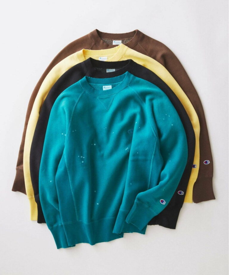 ChampionとJOURNAL STANDARD relumeのコラボスウェット登場