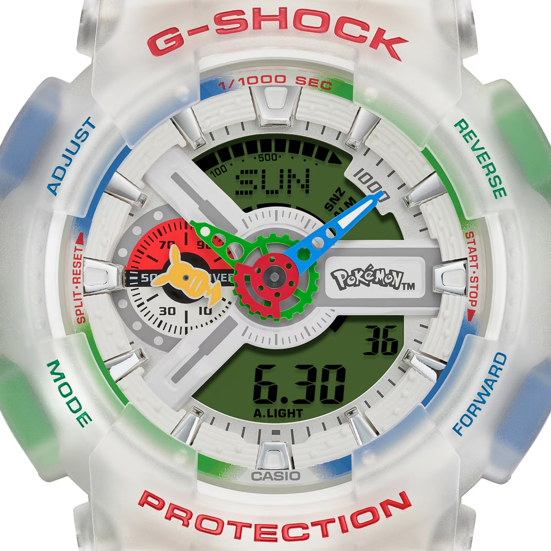 Goss!p｜ポケモンとG-SHOCKの夢のコラボ！「GA-110PKM-7A」7月発売