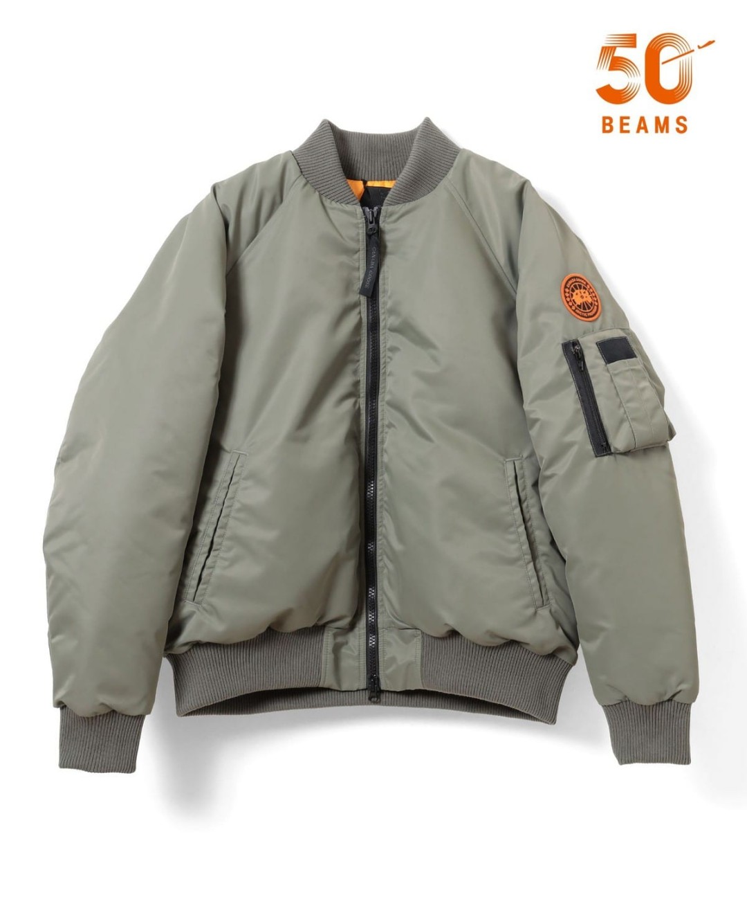 CANADA GOOSE × BEAMS 50th「Bullard Bomber」11/12発売